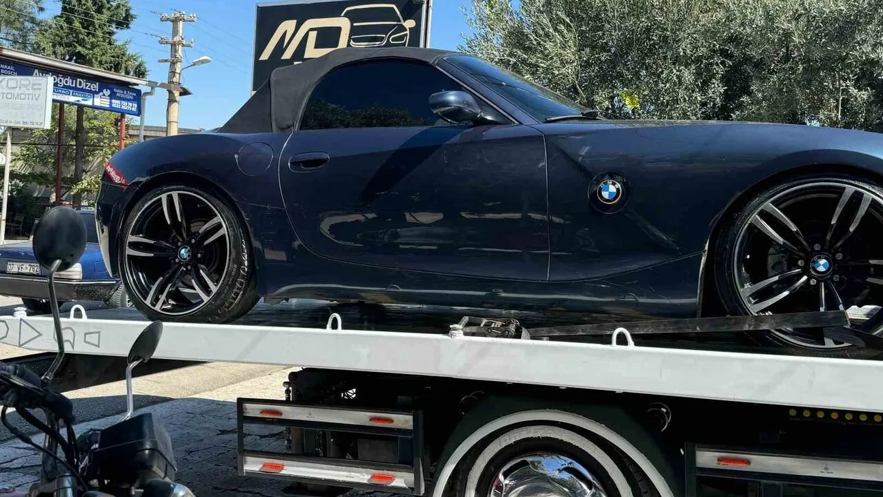 Burdur'da oto yıkamacıdan izinsiz çıkarılan lüks otomobilde hasar: Sürücüye 3 yıl 1 ay 15 gün hapis cezası