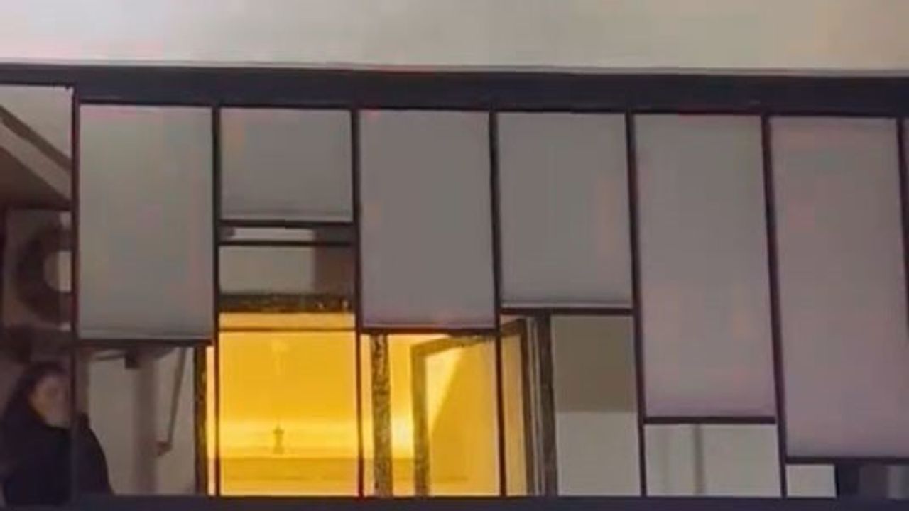 Bursa'da sinir krizi geçiren kadın dairesini ateşe vermeye çalıştı