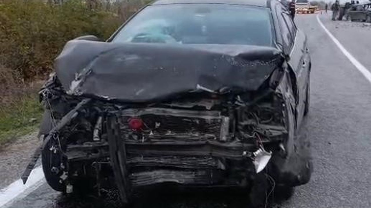 Bursa'da Yenişehir-İnegöl yolunda kaza: 1 ölü, 2 yaralı