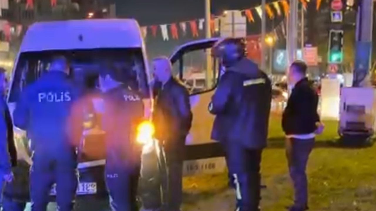 Bursa Nilüfer'de servis aracının çarptığı yaya ağır yaralandı