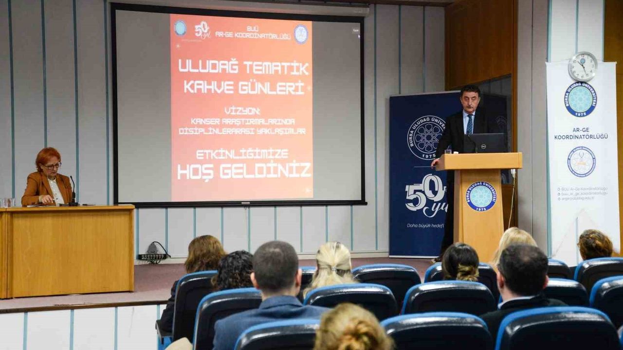 BUÜ'de 'Kanser Araştırmalarında Disiplinlerarası Yaklaşımlar' temalı Uludağ Tematik Kahve Günleri düzenlendi