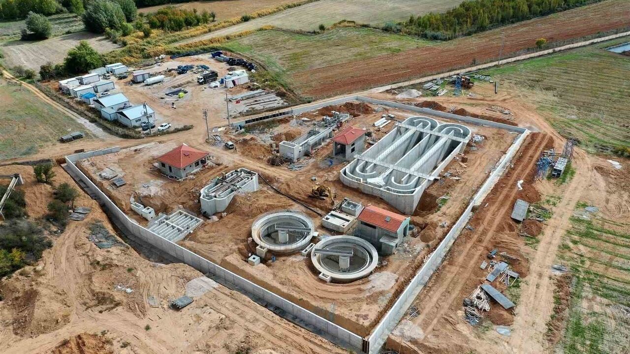 Çal’a 250 milyon TL’lik atık su arıtma tesisi: İnşaatta yüzde 85 tamamlandı