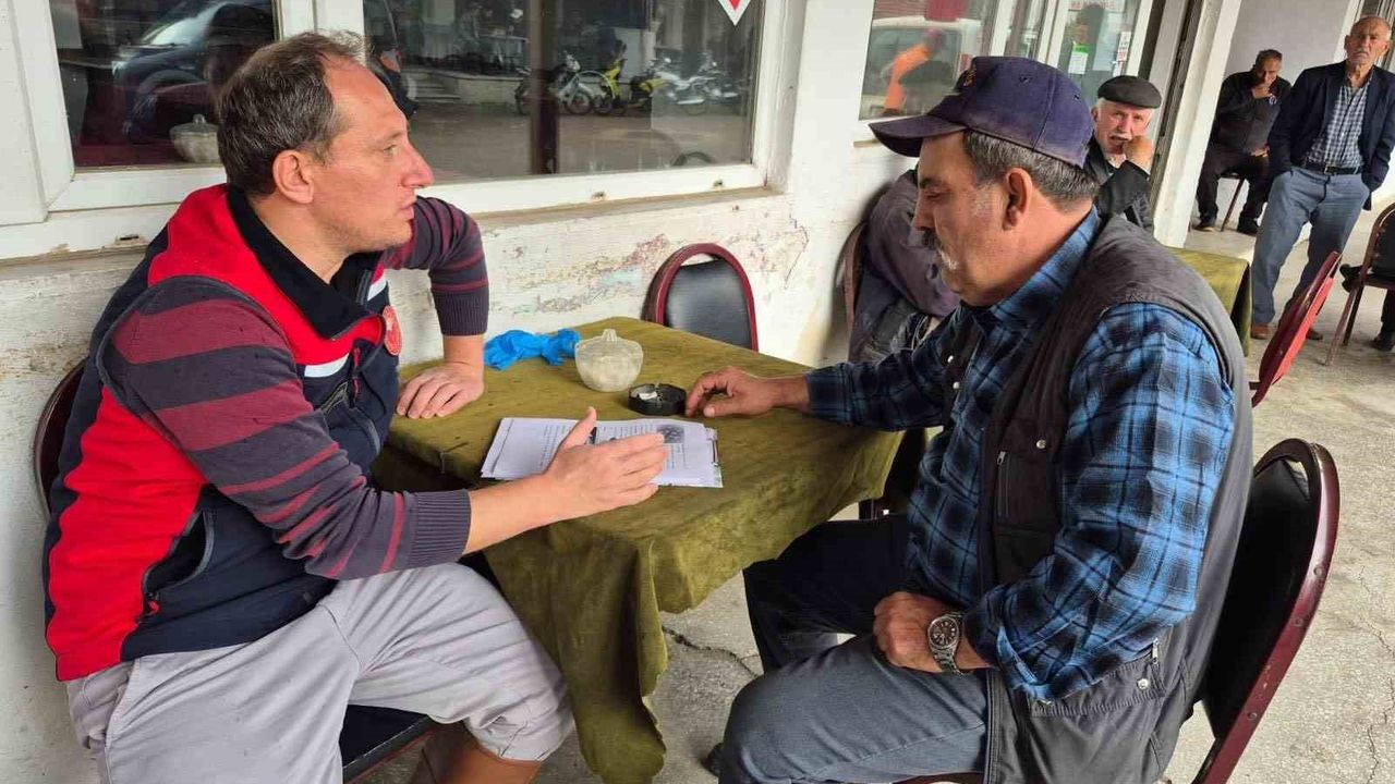 Çanakkale'de çiftçilere salgın hayvan hastalıkları ve tedbirleri anlatıldı