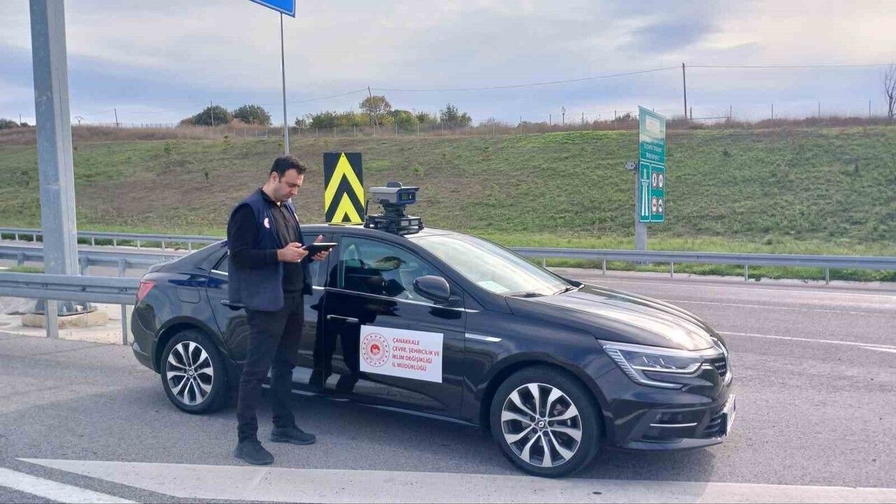 Çanakkale'de EGEDES ile Otomatik Egzoz Denetimleri Sürüyor