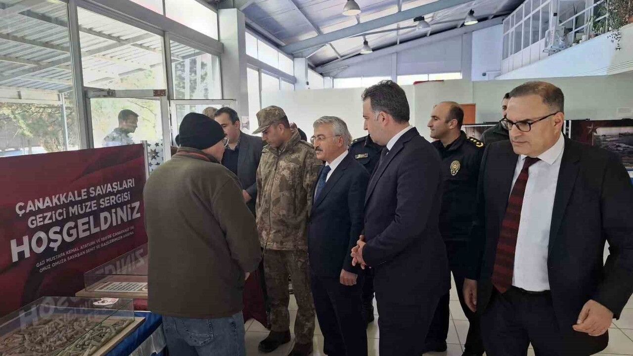 Çanakkale Gezici Müzesi Akşehir'de Ziyarete Açıldı