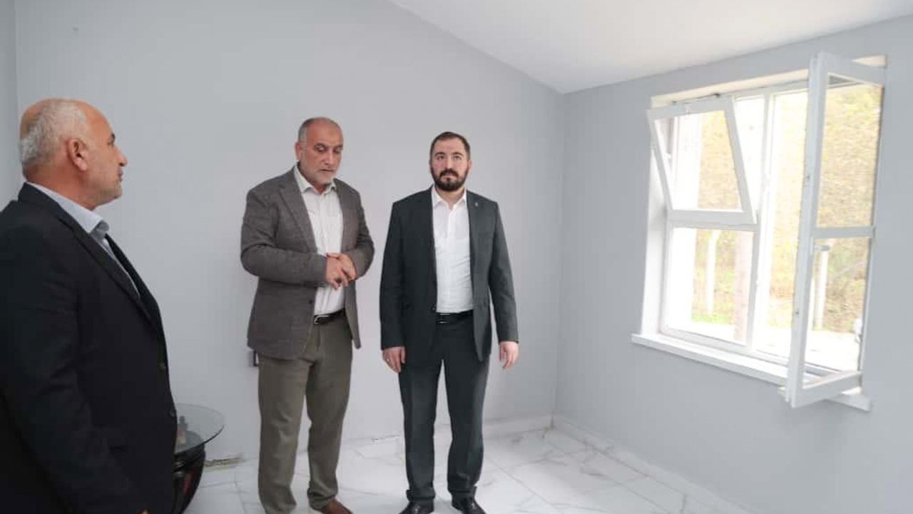 Canik'te atıl eski okul restore edilip 'Tekkiraz Mahallesi Yeni Muhtarlık ve Mahalle Konağı' hizmete açıldı