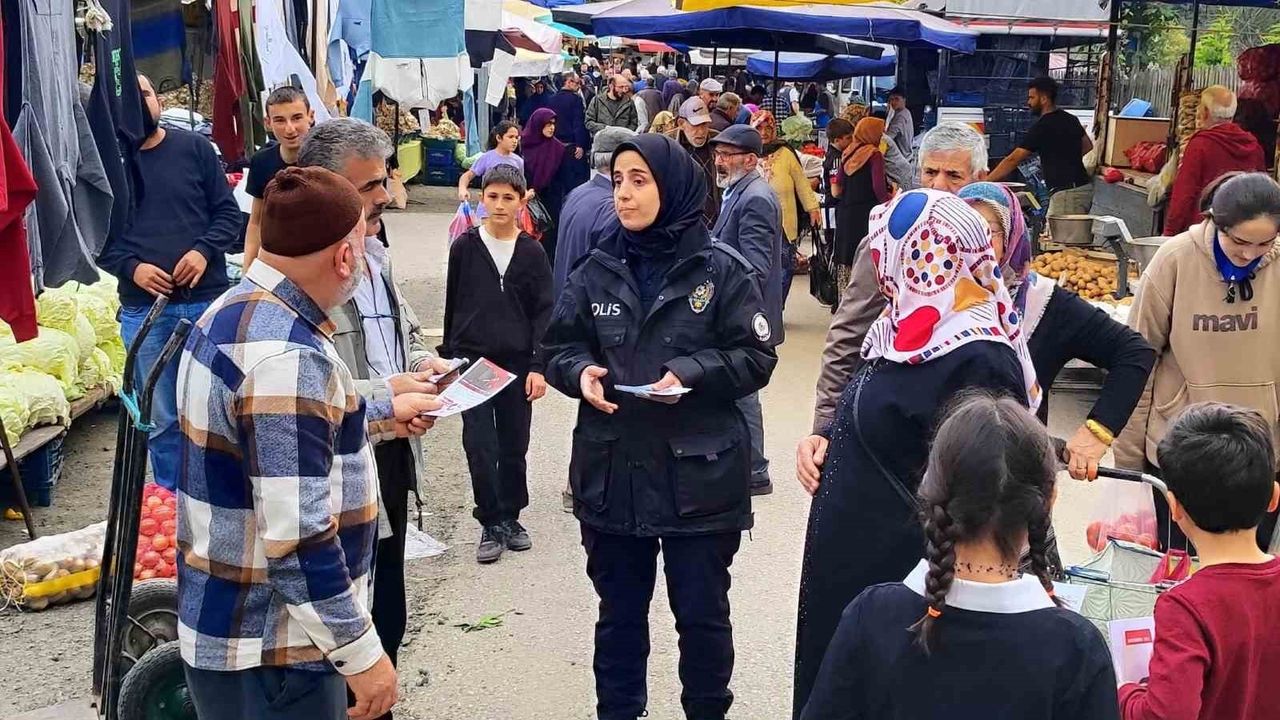 Çaybaşı Emniyeti iletişim yoluyla dolandırıcılığa karşı vatandaşları bilgilendiriyor