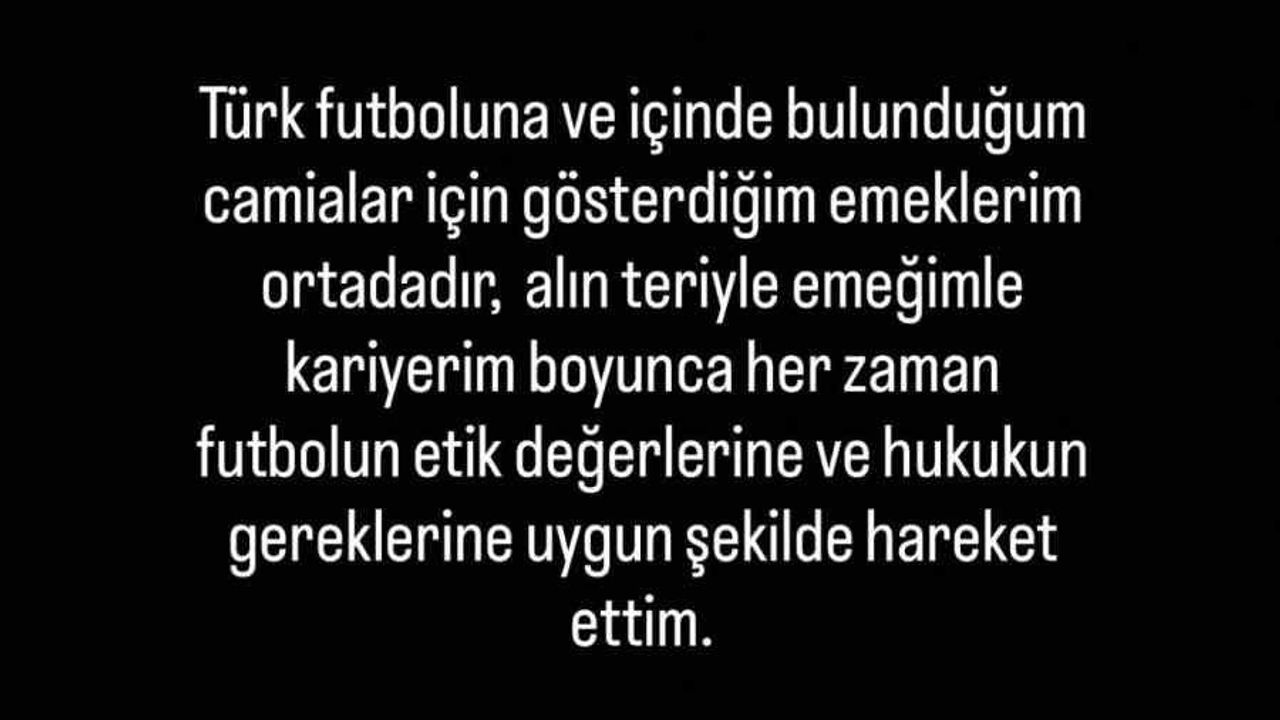 Celil Yüksel'den TFF bahis listesi açıklaması: 'Hukuka aykırı ve itibar zedeleyici'