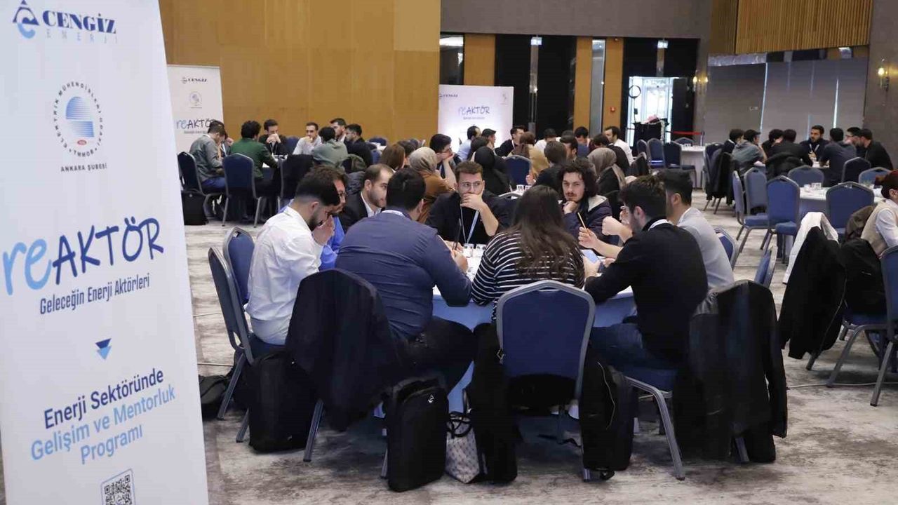 Cengiz Enerji ve EMO Ankara Şubesi 'ReAktör' Programını Ankara'da Başlattı