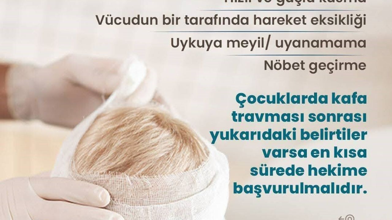 Çocuklarda kafa travmasına dikkat: İki yaş altı çocuklarda hoplatma ve zıplatma tehlikesi