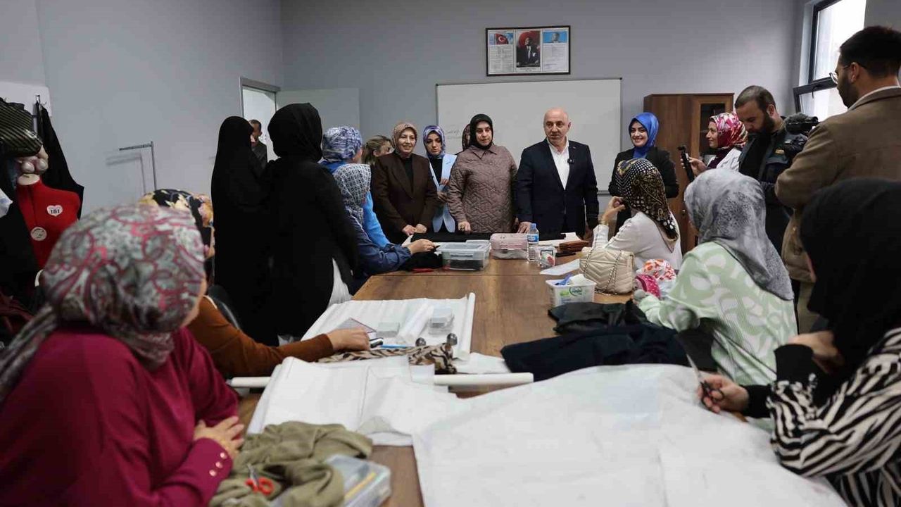 Darıca KİGEM: Anneler el becerilerini geliştiriyor, çocuklar eğlenerek öğreniyor