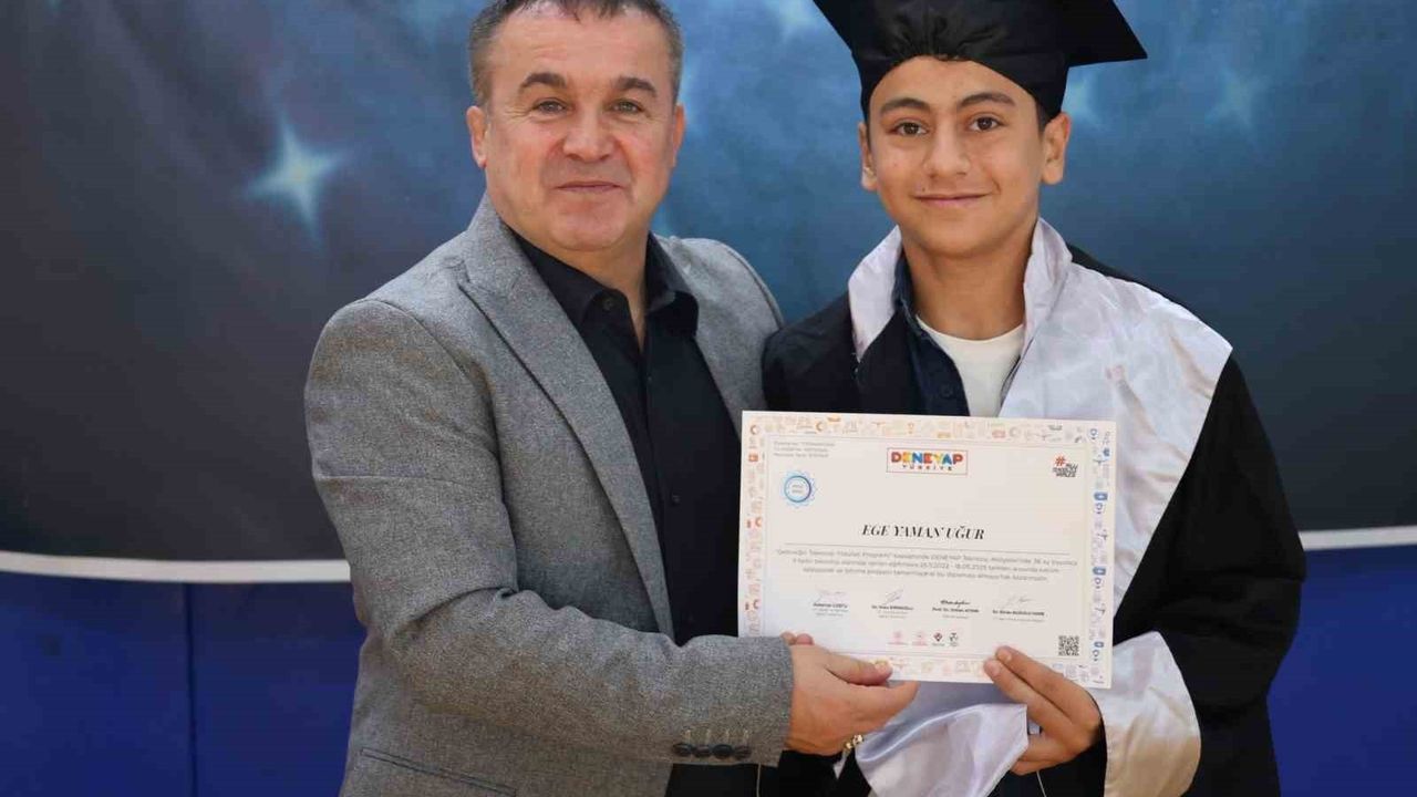 DENEYAP Türkiye Programı'ndan 46 öğrenci Bilecik'te mezun oldu