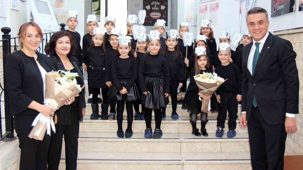 Denizli'de Zübeyde Hanım Anaokulu'nda Ağız ve Diş Sağlığı Eğitimi ve Tarama