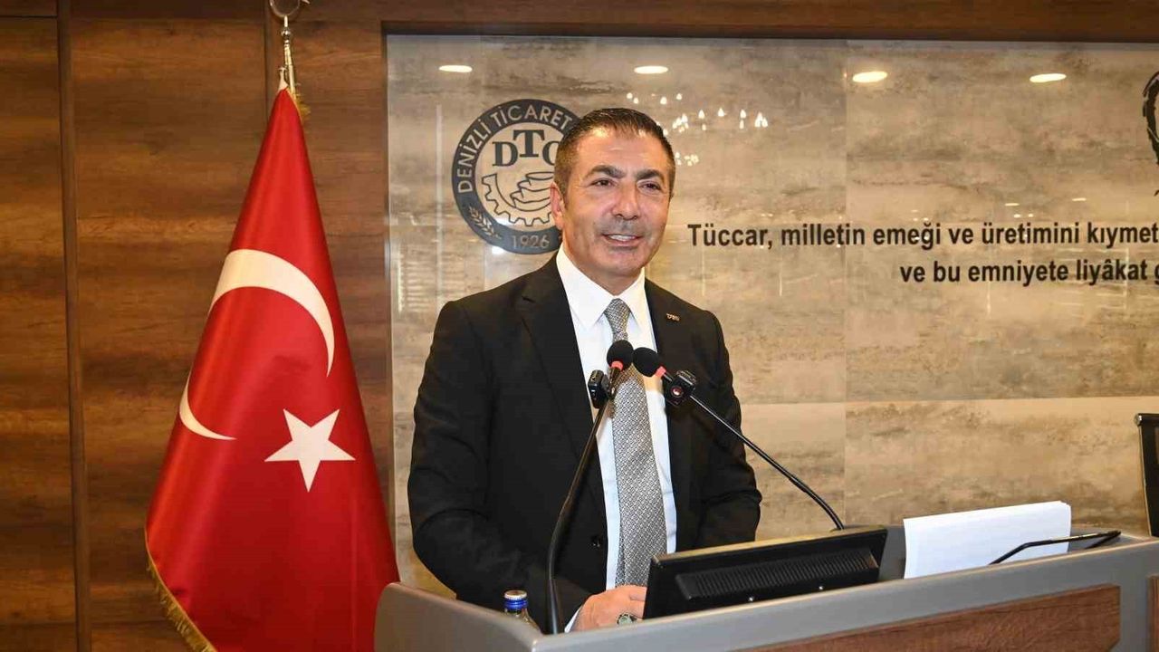 Denizli Ticaret Odası Başkanı Uğur Erdoğan: "Biz büyük bir aileyiz" — Kasım meclisinde ihracat, faiz ve fuar değerlendirmesi