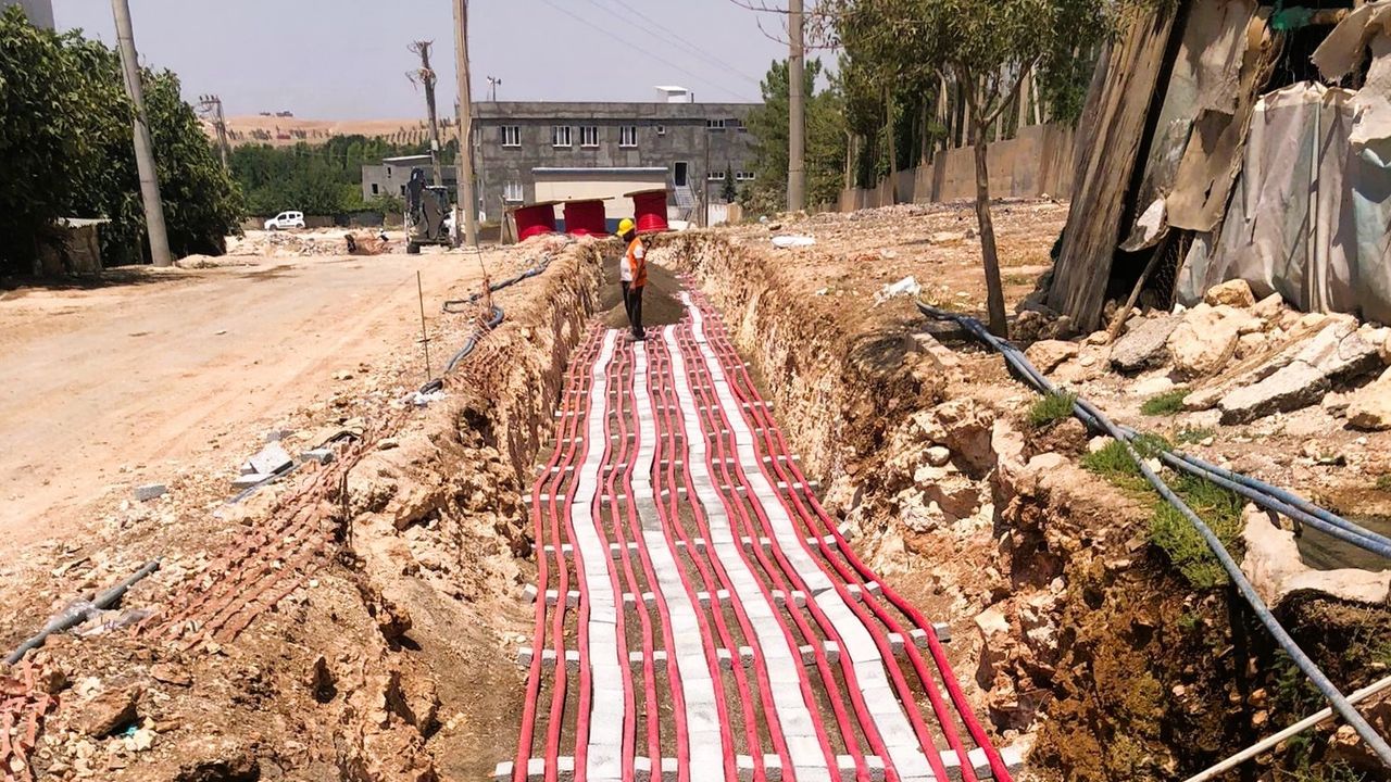Dicle Elektrik, Nusaybin'de 238 milyon liralık enerji altyapı yenileme projesi