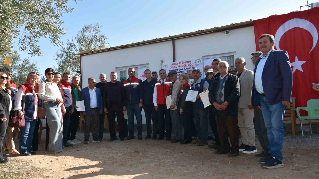 Didim'de 10 üretici 'İyi Tarım' sertifikası aldı – 'Ab-ı Hayat ile Zeytinin Yolculuğu' projesi tamamlandı