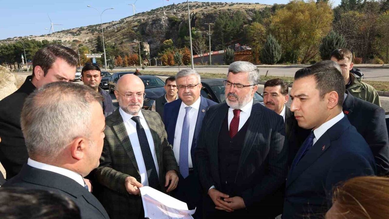 Dinar'da ağır tonajlı araçlar için kaçış rampası projesi hayata geçirildi