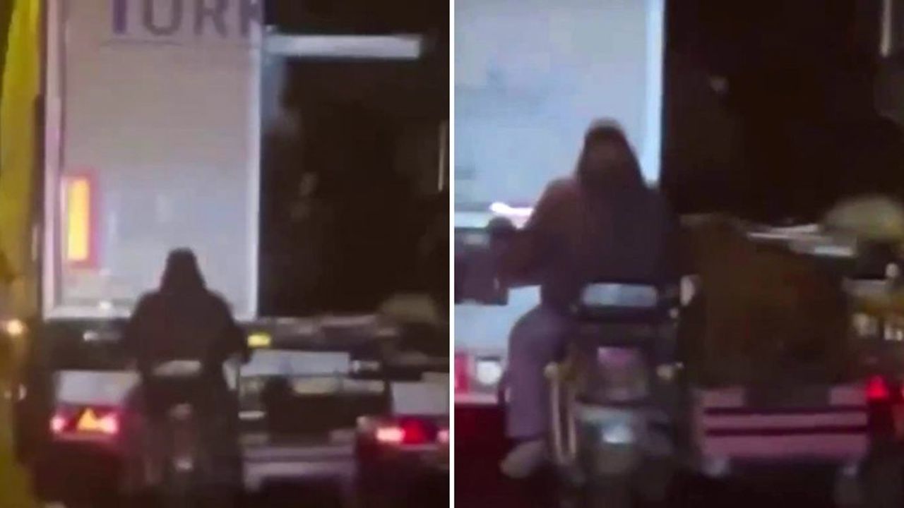 Diyarbakır'da seyir halindeki tırdan koyun çalan 2 şüpheli yakalandı