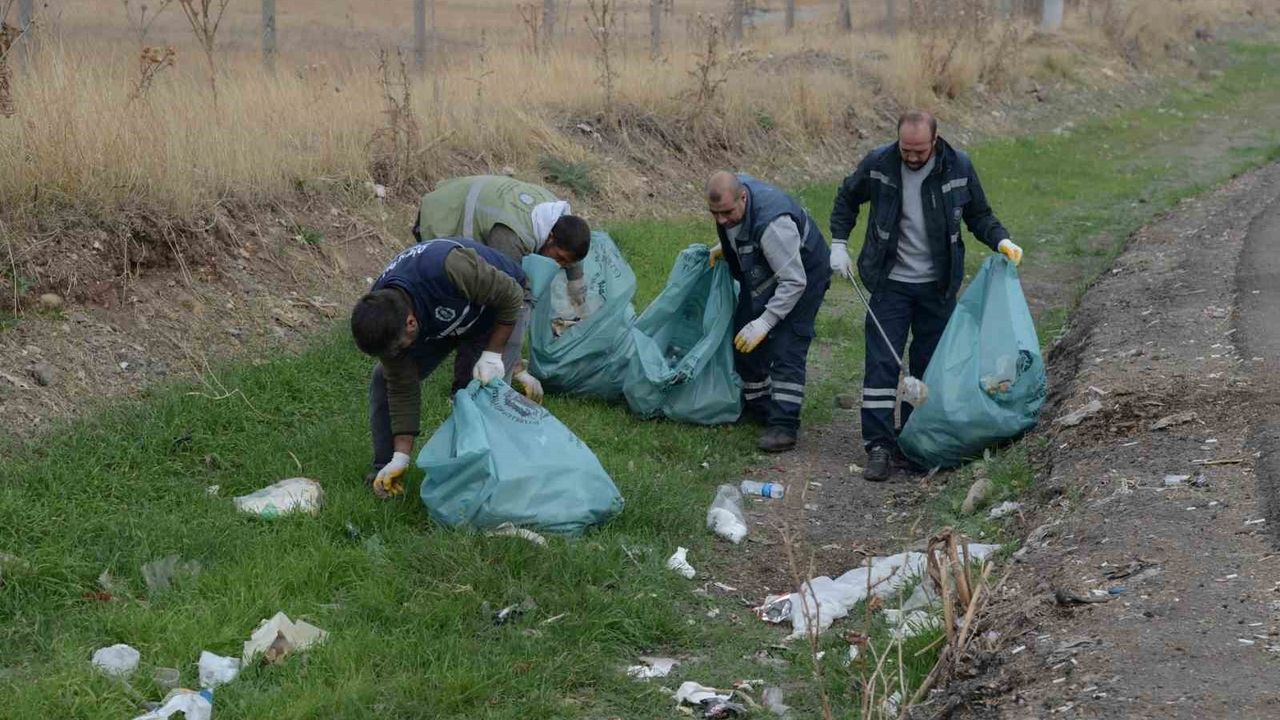 Diyarbakır'ın dört ana girişinde temizlik seferberliği