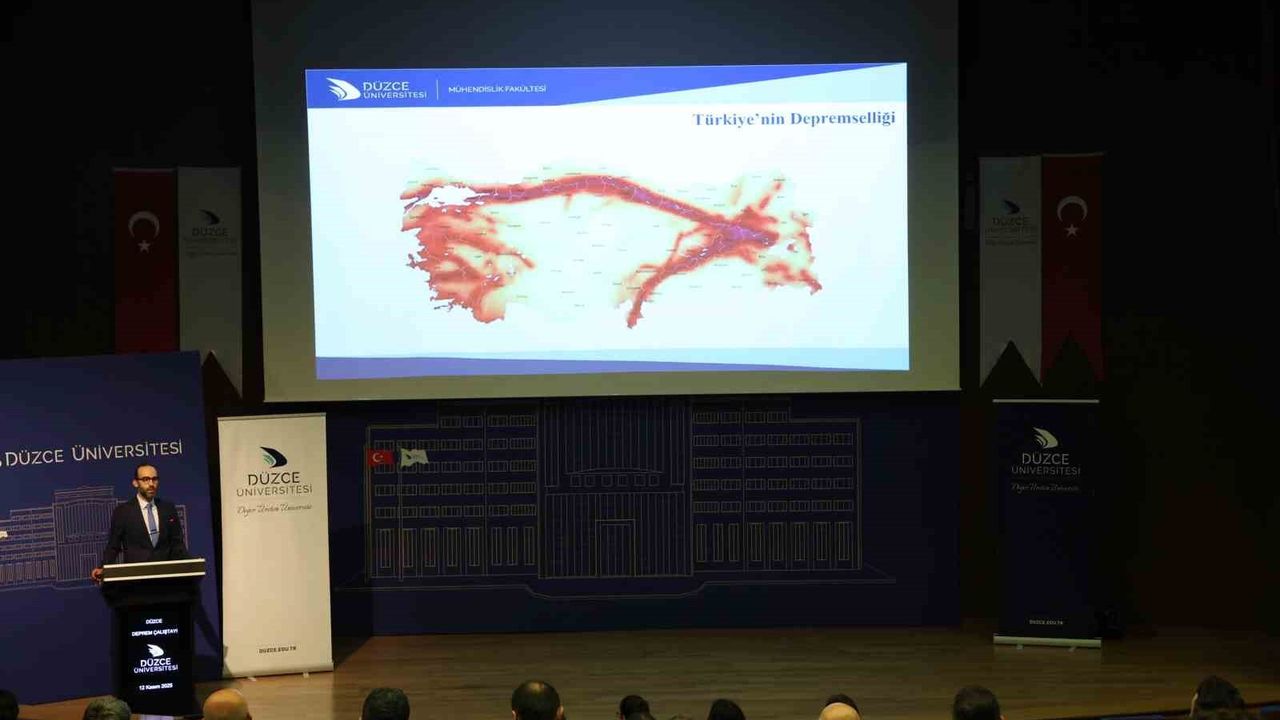 Düzce Deprem Çalıştayı: Kuzey Anadolu Fay Hattı'nın aktif kolunda yer alan kent için bilimsel yol haritası