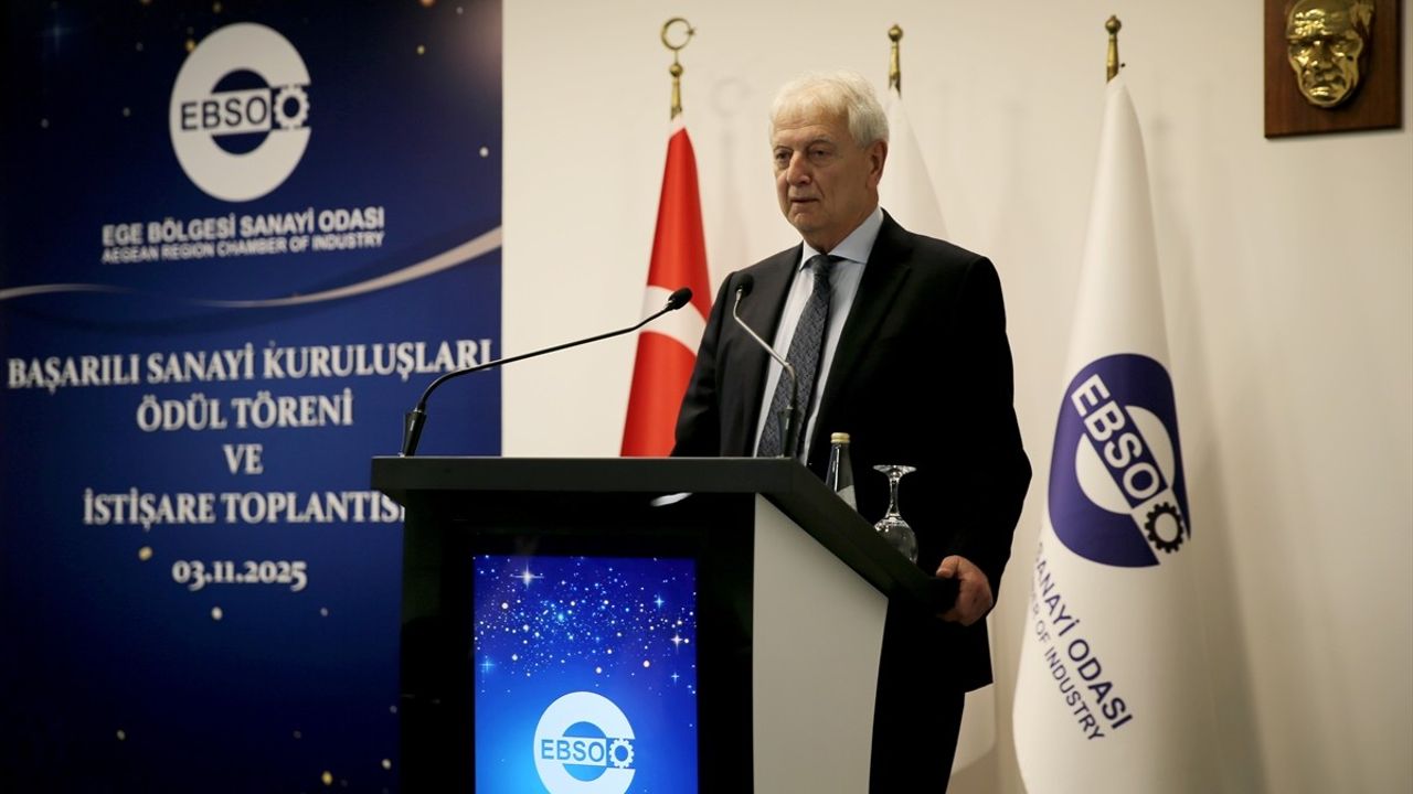 EBSO, üretim, yatırım ve hızlı büyüme kategorilerinde başarılı sanayi kuruluşlarını ödüllendirdi