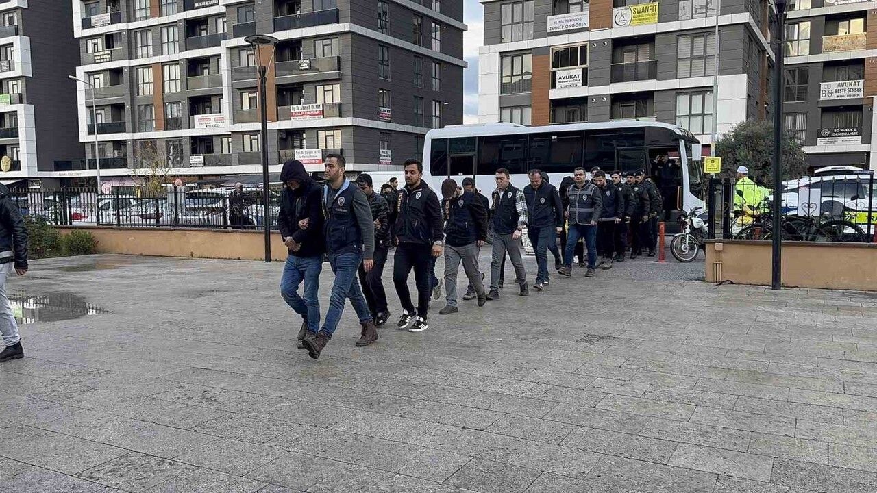 Edirne merkezli bahis operasyonunda 13 şüpheli adliyeye sevk edildi