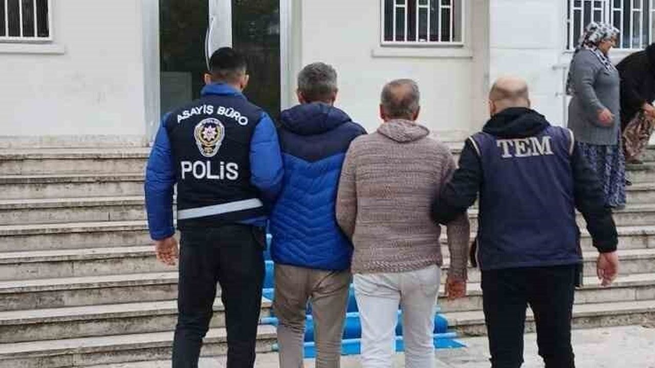Edirne Uzunköprü'de silahla tehdit suçundan aranan H.D. tutuklandı