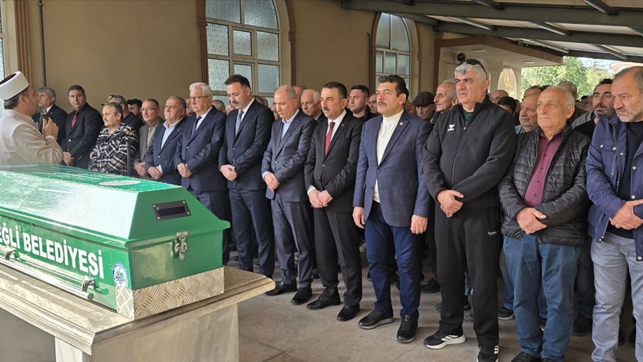 Efkan Ala'nın Eniştesi Faik Gürdal Kukul Zonguldak'ta Toprağa Verildi