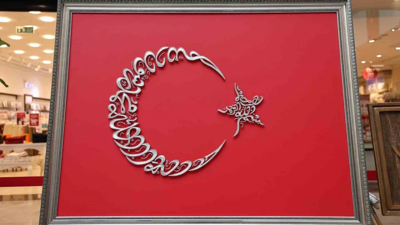 Elazığ'da hükümlü çocukların eserleri sergide: filografi, resim ve ahşap çalışmaları