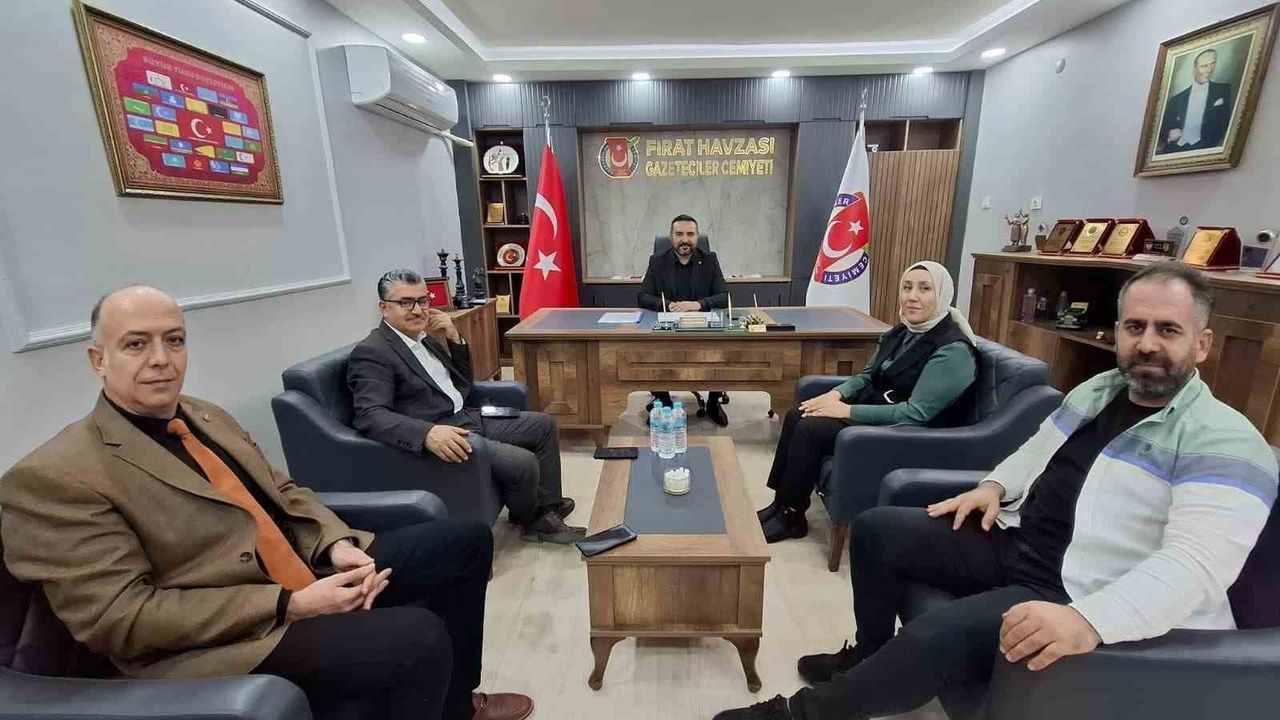 Elazığ Medilines Hastanesi yönetimi FHGC ile bir araya geldi: Sağlık ve basın işbirliği vurgulandı