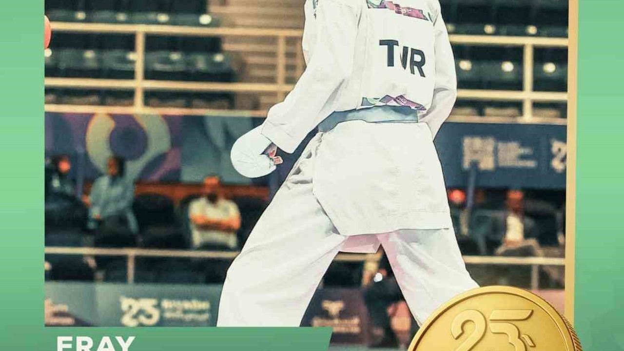 Eray Şamdan, 6. İslami Dayanışma Oyunları'nda kumite 60 kg'da altın kazandı