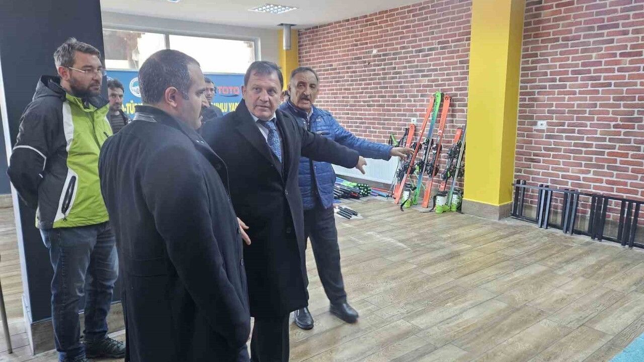 Erva Kar Fırtınaları Kayak Salonu Erciyes Hacılar Kapı'da Hazırlanıyor