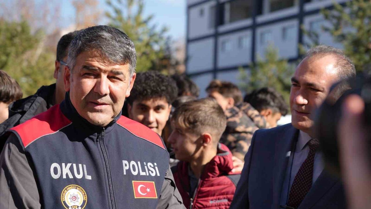 Erzurum'da Her Okul Bir Polise Zimmetlendi: Emniyet Müdürü Karaburun Uygulamayı Anlattı