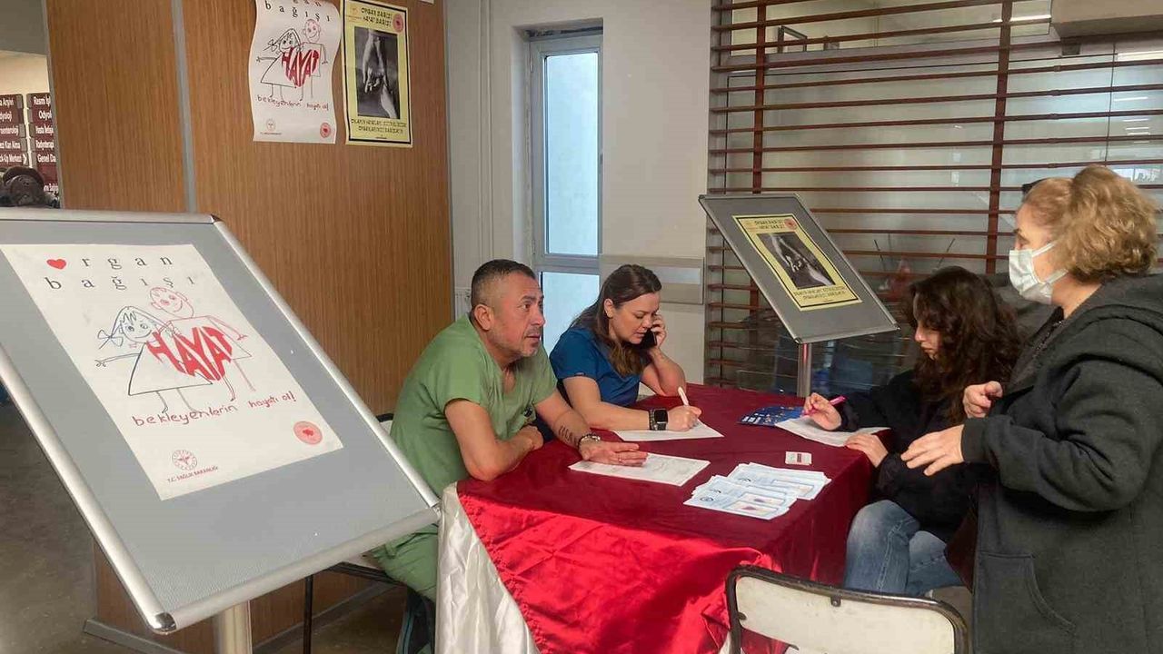 Eskişehir'de 'Organ Bağışı Haftası' etkinlikleri ile farkındalık artırıldı