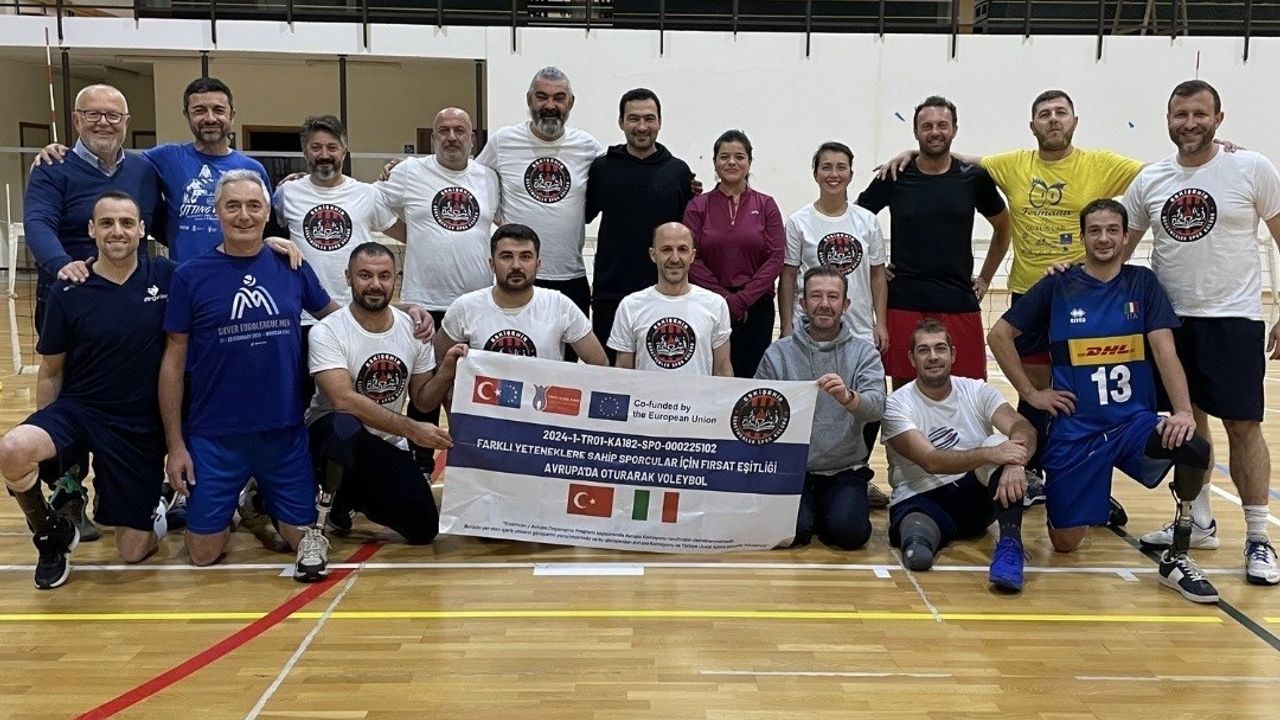 Eskişehir Öğretmenler Spor Kulübü, İtalya'da Oturarak Voleybol Hareketliliğini Tamamladı