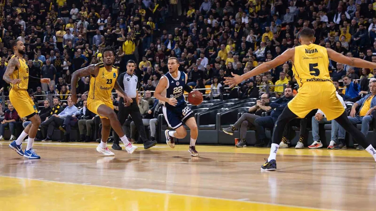 EuroCup 7. Hafta: Bahçeşehir Koleji, Aris'i 86-76 Mağlup Etti