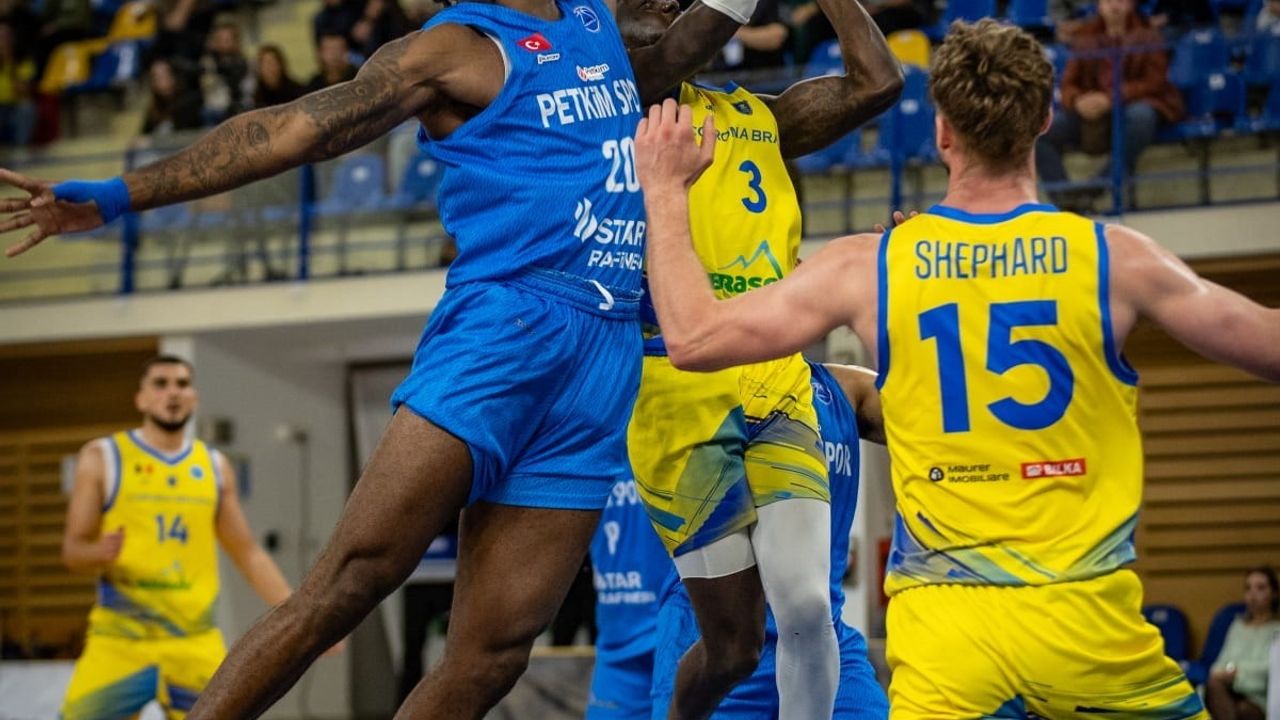 FIBA Europe Cup C Grubu: Aliağa Petkimspor, CSM Corona Brasov'u 97-73 yendi