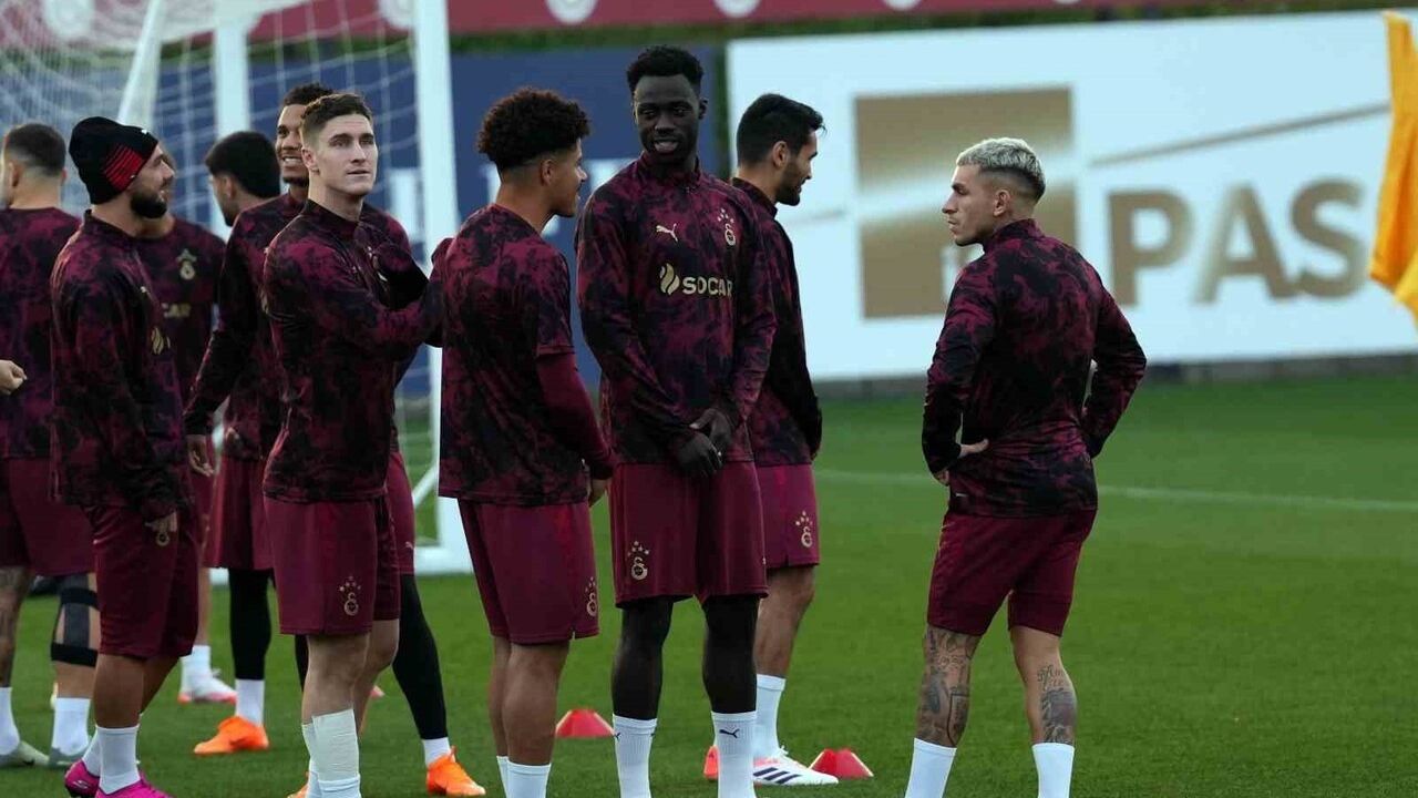 Galatasaray, Union Saint-Gilloise maçı öncesi hazırlıklarını tamamladı
