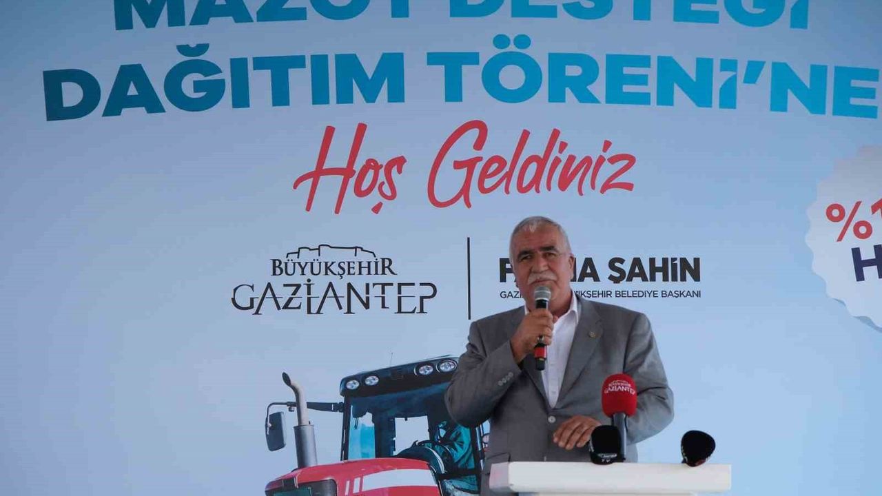 Gaziantep Büyükşehir, 2025'te 46.423 Üreticiye 5.116.875 Litre Mazot Desteği Sağlayacak