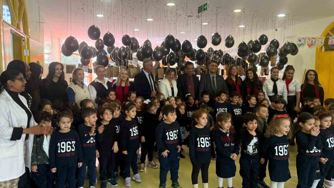 Gaziantep Kolej Vakfı Anaokulu'nda 'Ata'm' Sergisi: Miniklerden Atatürk'e Anlamlı Saygı
