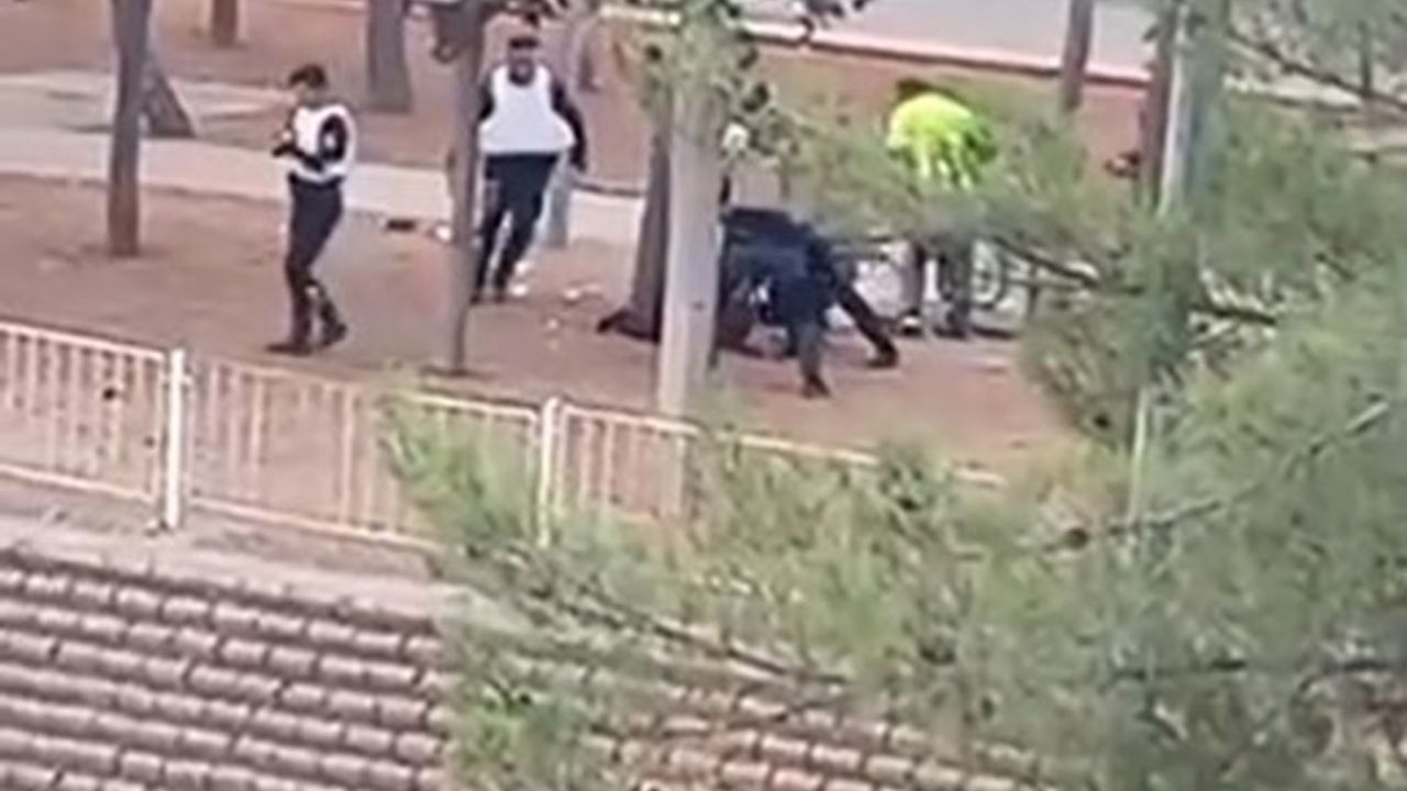 Gaziantep Nizip'te karısını öldüren zanlının polis tarafından vurularak yakalanma anı görüntülendi