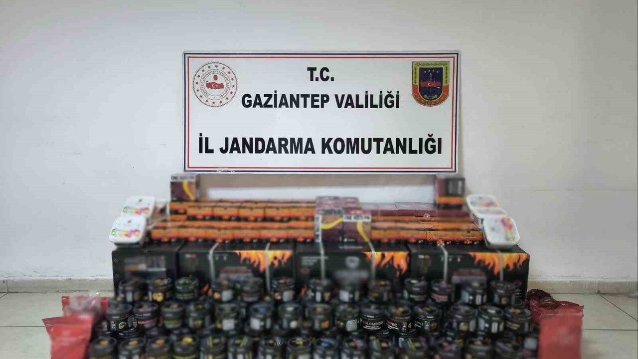 Gaziantep'te 1 milyon TL değerinde gümrük kaçağı ürün ele geçirildi: 9 gözaltı