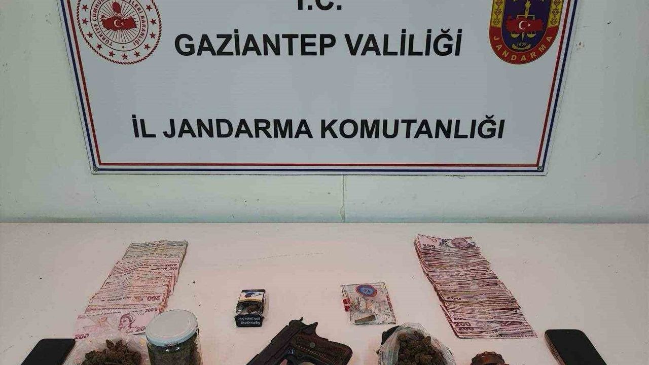 Gaziantep'te kesinleşmiş 16 yıl hapis cezası bulunan uyuşturucu şüphelisi yakalandı