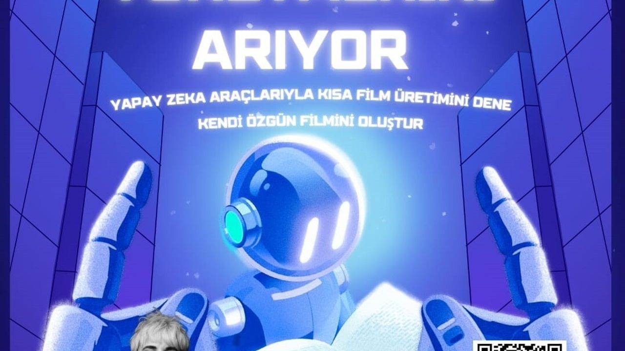 Gaziantep'te 'Yapay Zeka Yönetmenini Arıyor: Kısa Film Hackathonu' 21-23 Kasım'da