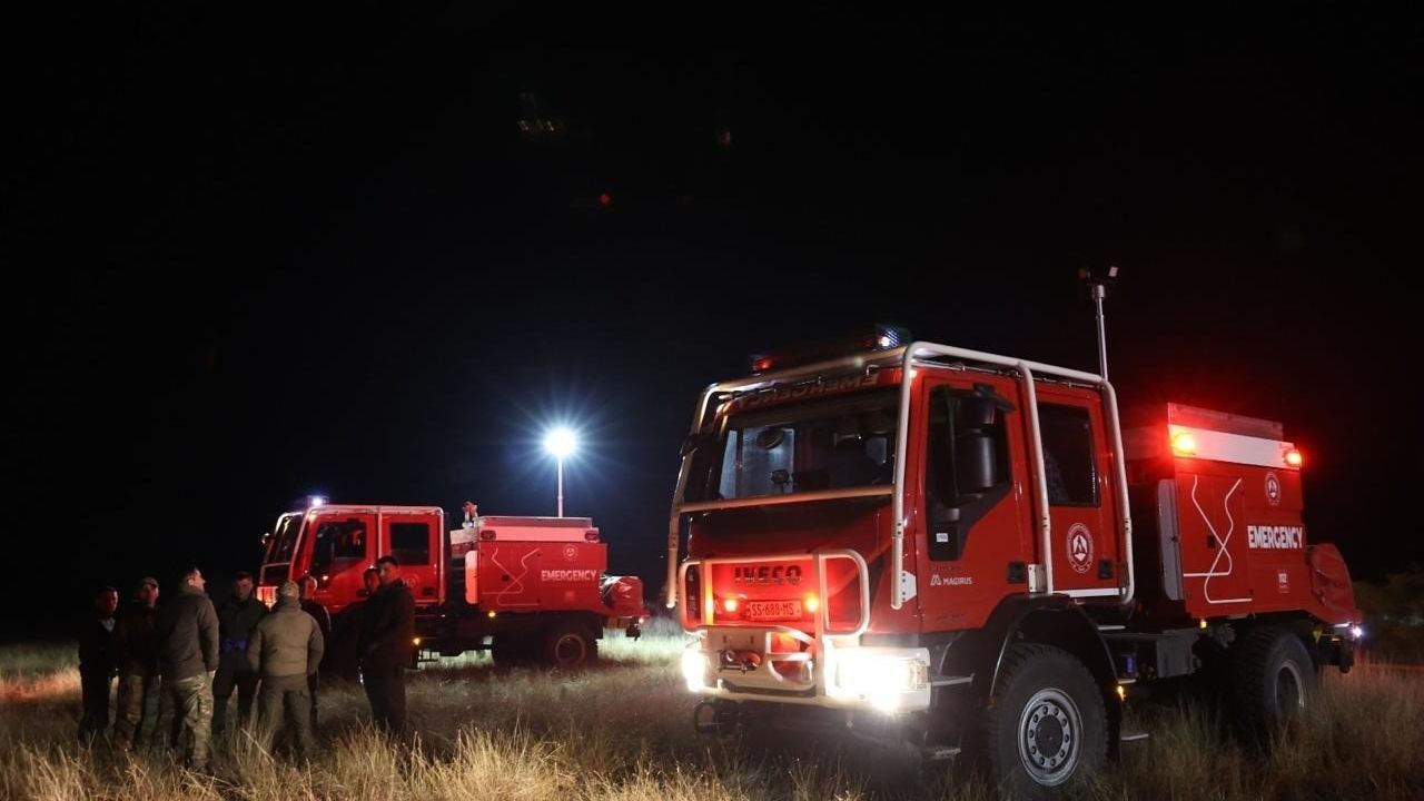 Gela Geladze, C-130’un düştüğü Kakheti bölgesinde incelemelerde bulundu