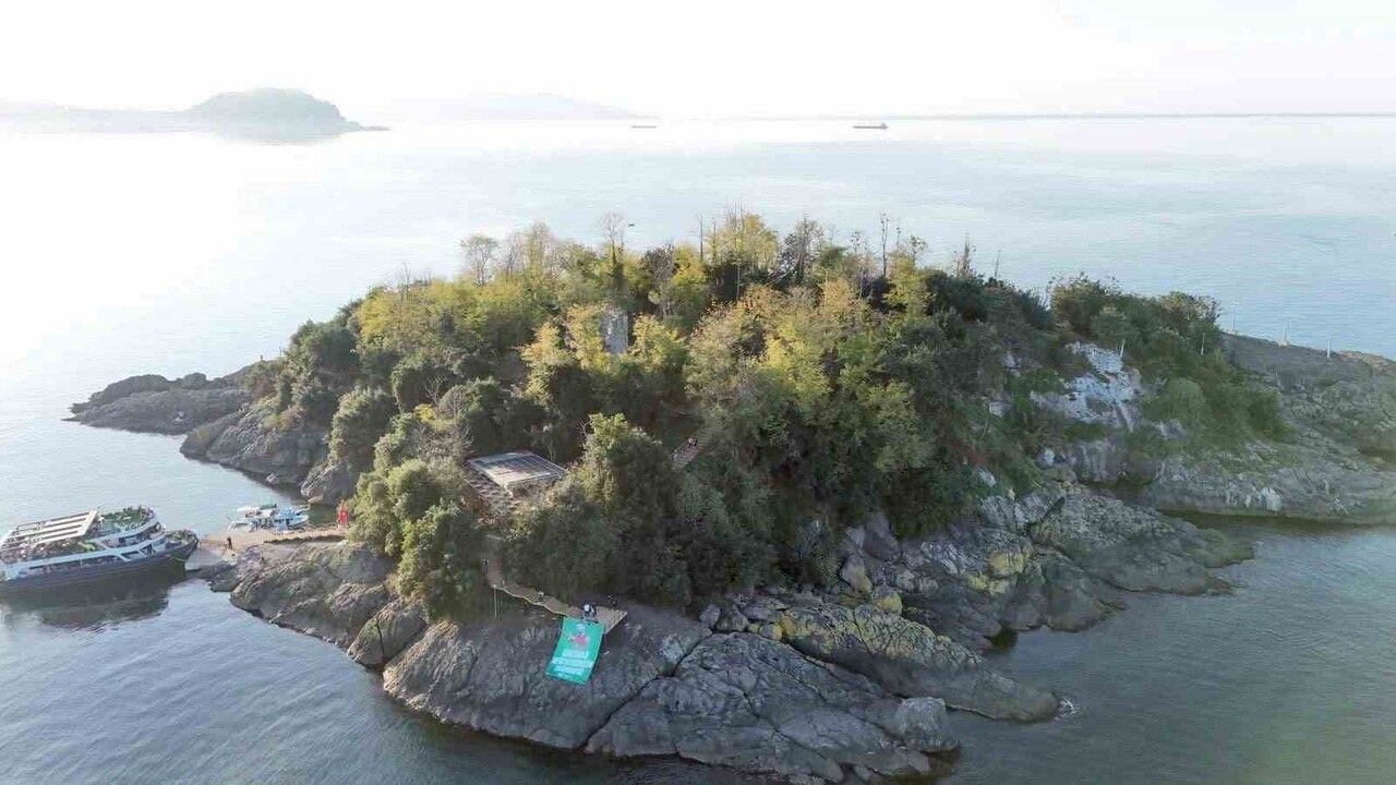 Giresun Adası'na Alperen Şengün Onur Posteri Asıldı