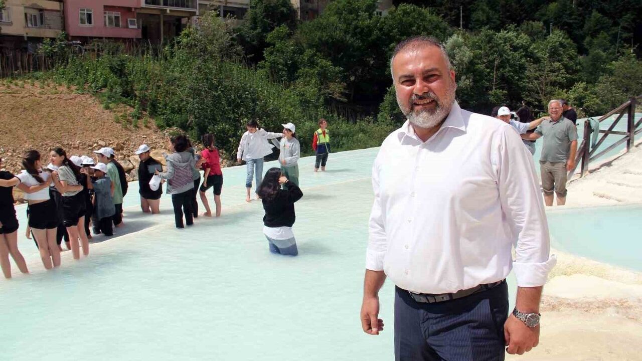 Göksu Travertenleri, Giresun Dereli’de turizmde büyüyor: Ziyaretçi sayısı 3 yılda 1 milyonu aştı