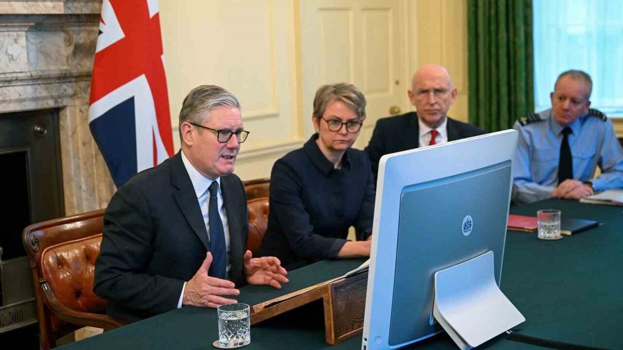 Gönüllüler Koalisyonu çevrim içi toplandı: Starmer ve Macron'dan Ukrayna barışına vurgu