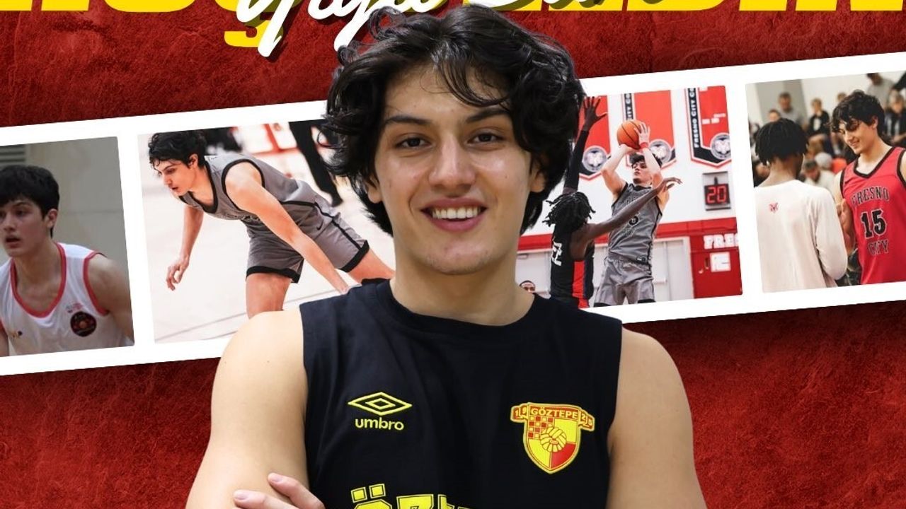 Göztepe Basketbol, 2003 doğumlu forvet Yiğit Sarı’yı kadrosuna kattı