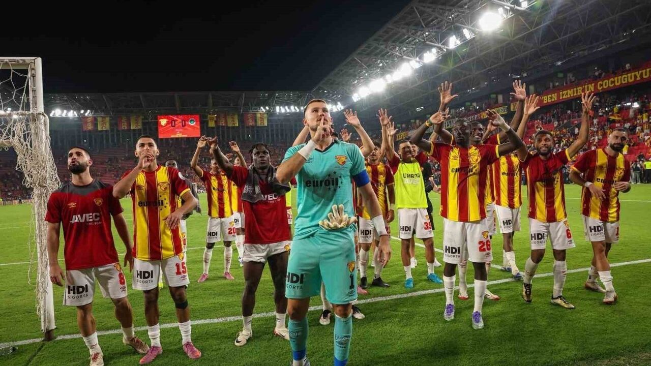 Göztepe evinde yenilgisiz: 5 maçta 3 galibiyet, 2 beraberlik, kalesinde sadece 1 gol
